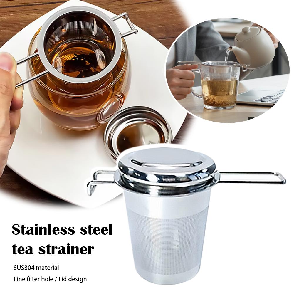 Loose Leaf Tea Infuser - 1 Stück Teefilter aus Edelstahl mit