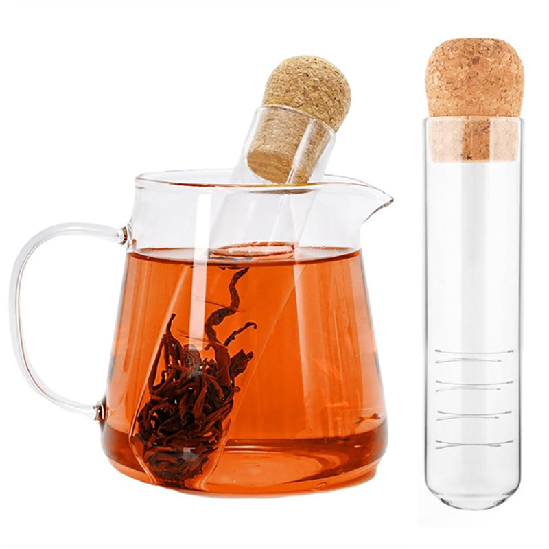 Loose Leaf Tea Infuser - Glas-Teeinfuser für Losen Tee Langblättriger Tee-Filter