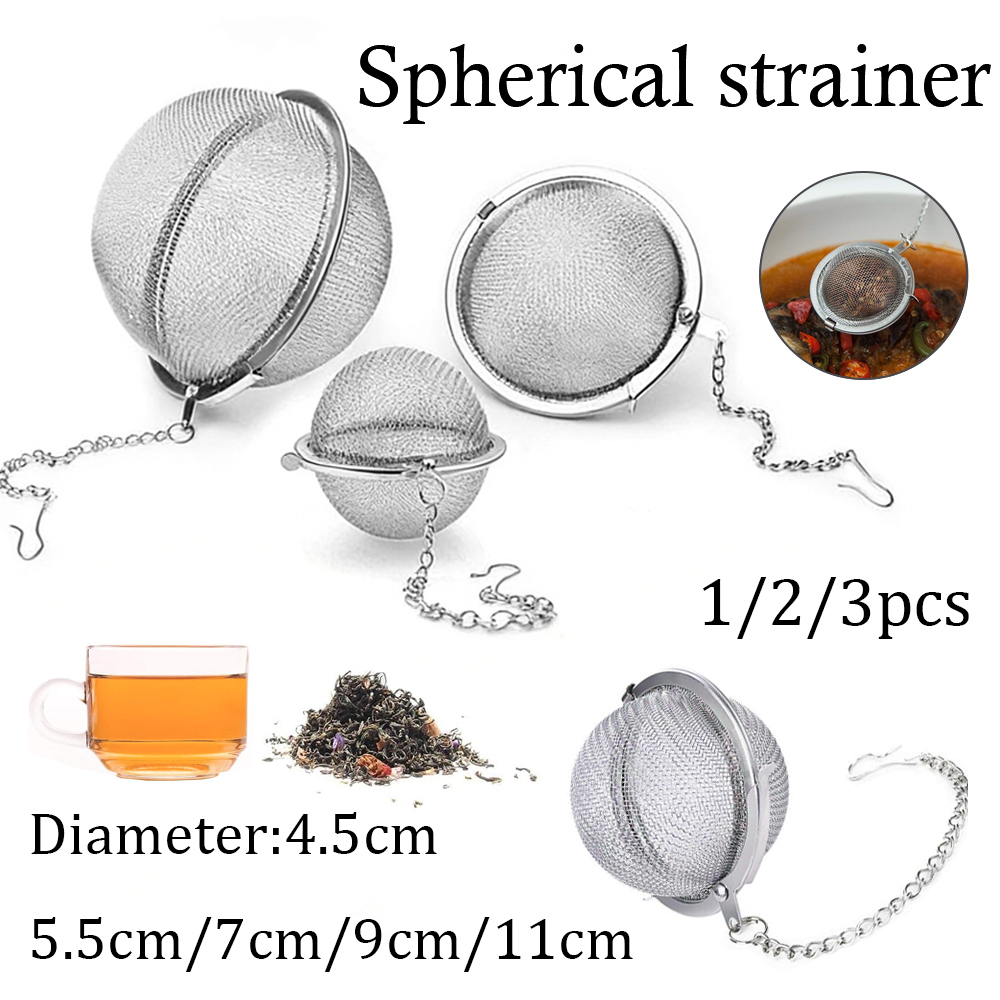 Loose Leaf Tea Infuser - 1–5 Stück Tee-Infuser aus Edelstahl, Teekugel,
