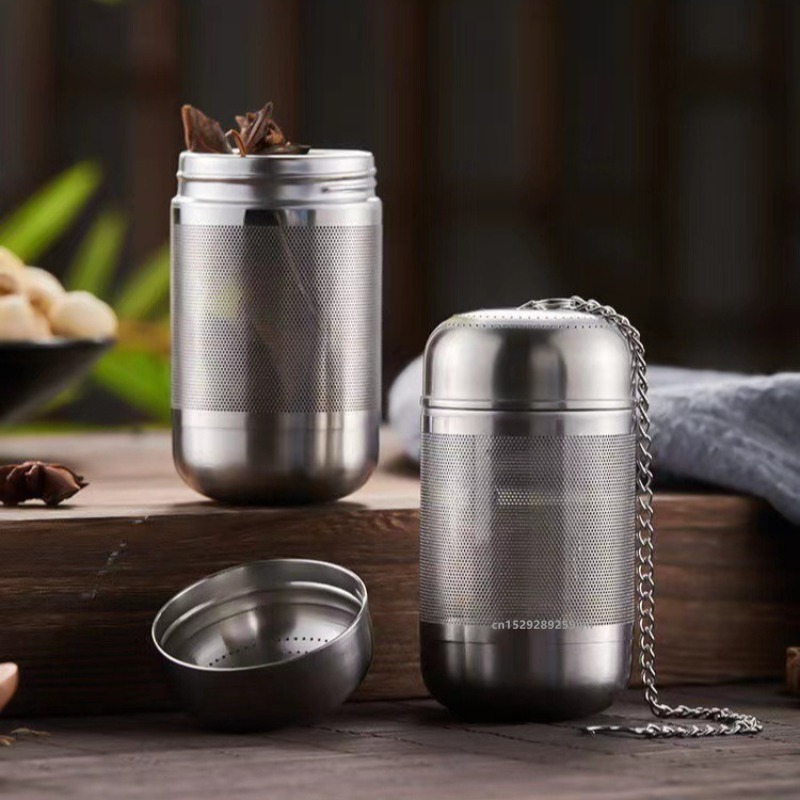 Loose Leaf Tea Infuser - 1 Stück Tee-Infuser, Teesieb aus Edelstahl