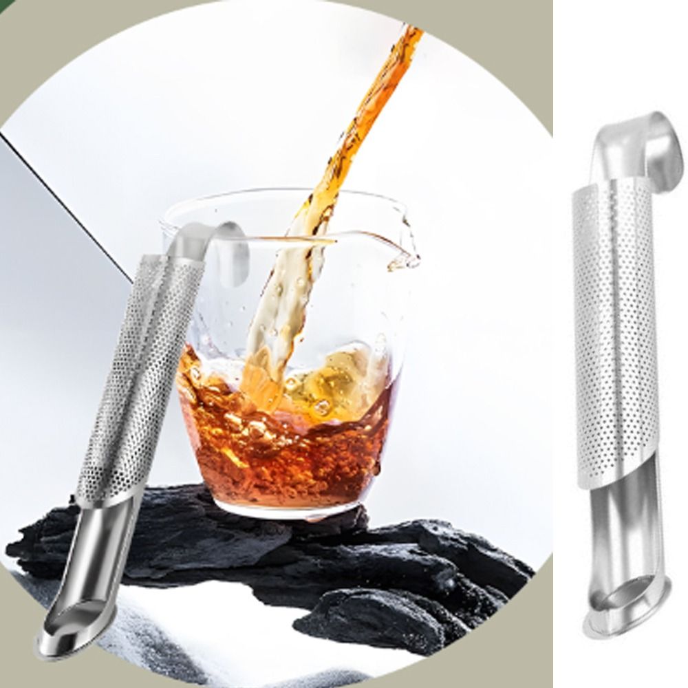 Loose Leaf Tea Infuser - Edelstahl-Tee-Diffusor, langlebiges Tee-Ei, tragbares Netzsieb, lose