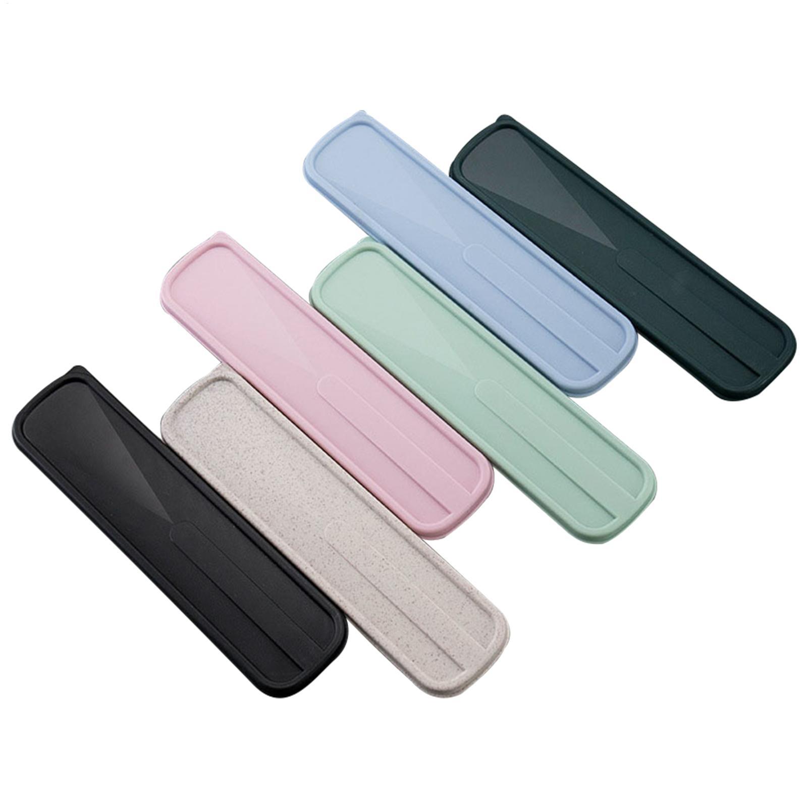 Bamboo Cutlery Travel - Besteckbox, umweltfreundliche Besteckbox, tragbar, Flip-Cover-Typ, Bestecketui,