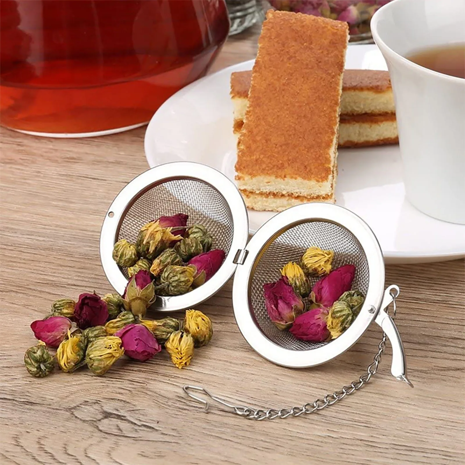 2-10 stücke Edelstahl Ball Mes – Loose Leaf Tea Infuser Bewertung und Preis