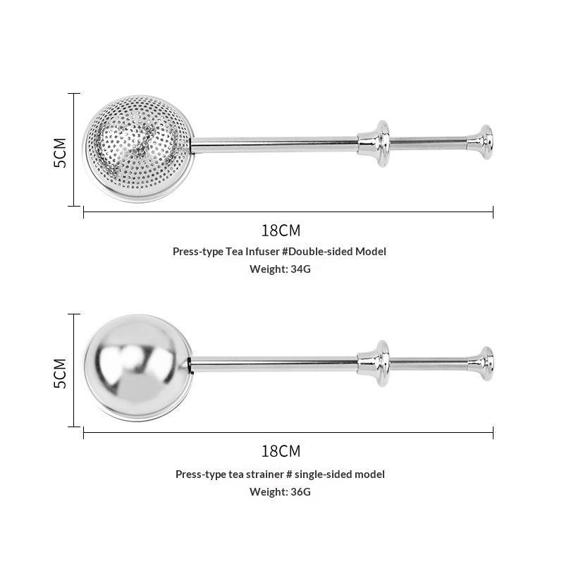 Langstieliger Edelstahl-Tee-In – Loose Leaf Tea Infuser Bewertung und Preis