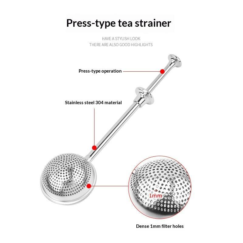 Langstieliger Edelstahl-Tee-In – Loose Leaf Tea Infuser Bewertung und Preis